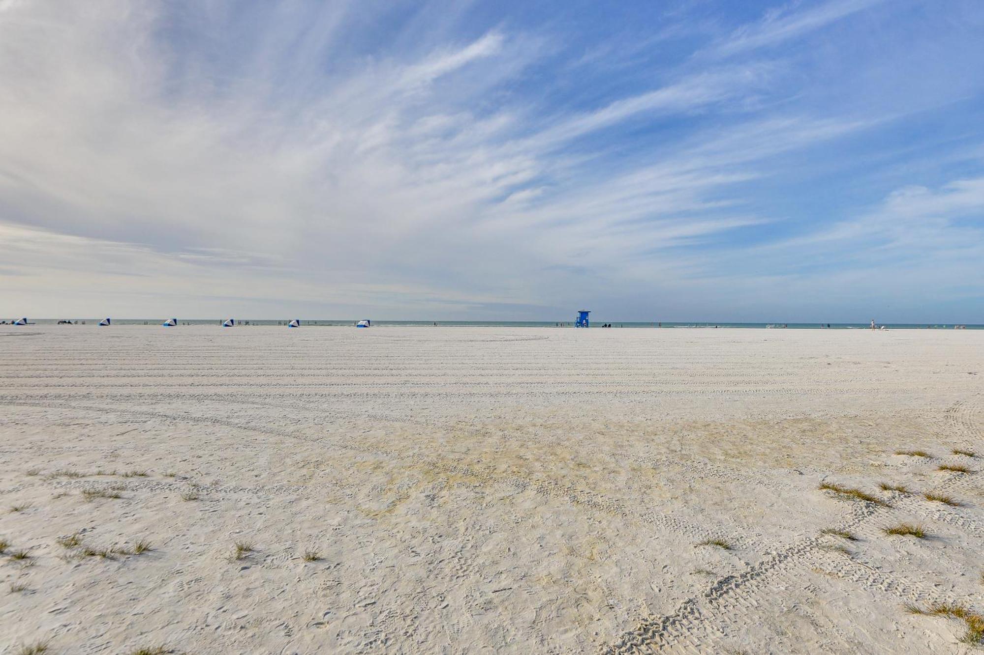 Beachfront Siesta Key Condo With Pool Access! Dış mekan fotoğraf