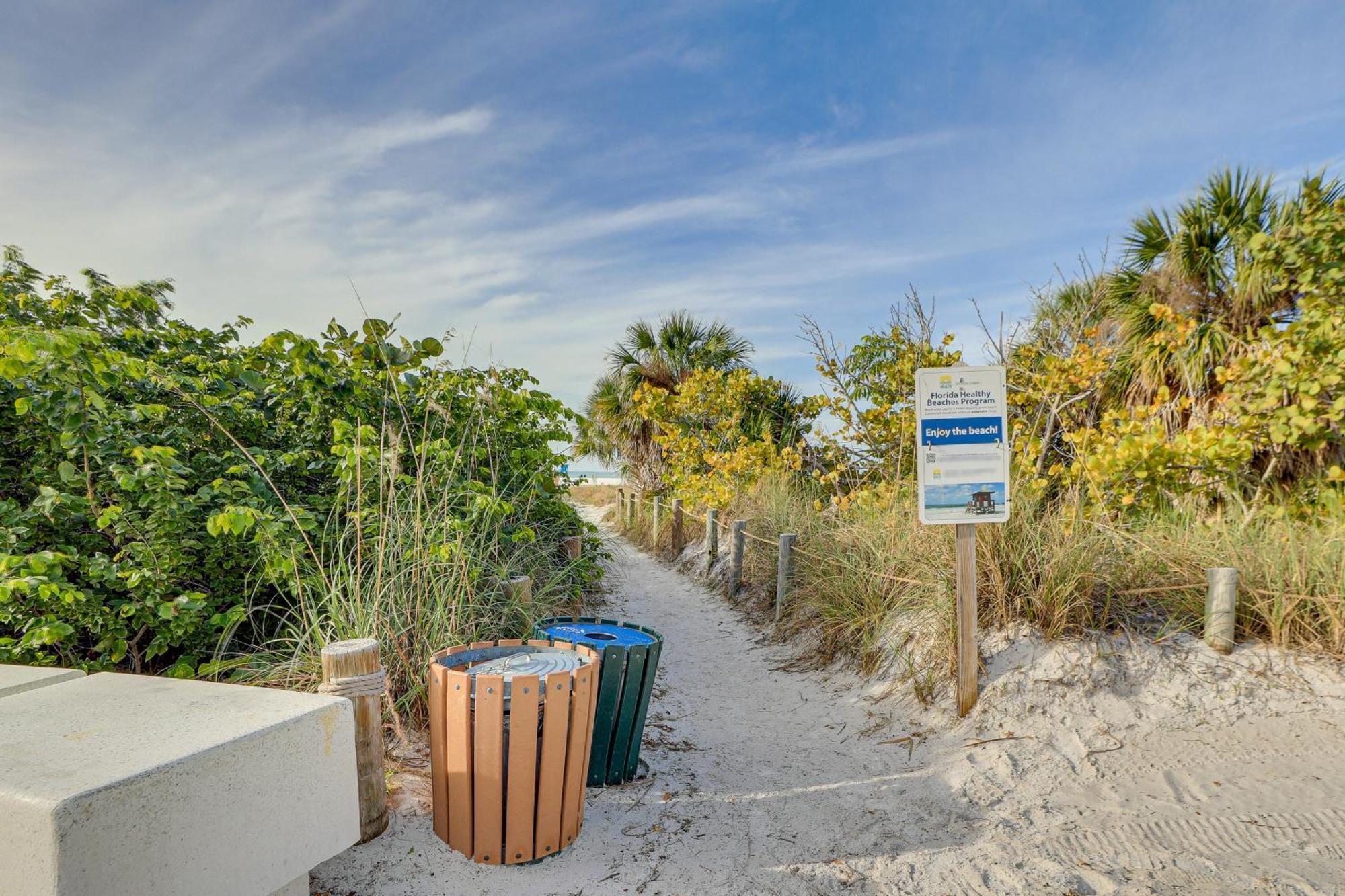 Beachfront Siesta Key Condo With Pool Access! Dış mekan fotoğraf